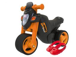 Толокар Big Мотоцикл Спортивный стиль, оранжевый (56361)