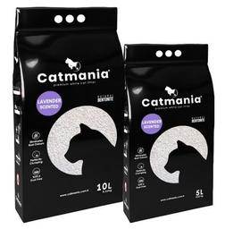 Бентонитовый наполнитель Catmania лаванда, фиолетовые гранулы, 5 л (5л Фиолет)