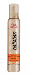 Мусс для волос Wellaflex Контроль над непослушными волосами Экстрасильной фиксации, 200 мл