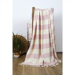 Плед-накидка Barine Deck Throw Pink, 160х135 см, рожевий (svt-2000022272643)