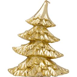 Свічка новорічна парафінова Novogod'ko Золота ялинка 12х10 см (974655)