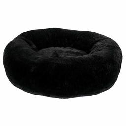 Лежак для тварин Milord Brownie, круглий, чорний, розмір M (VR02//0168)