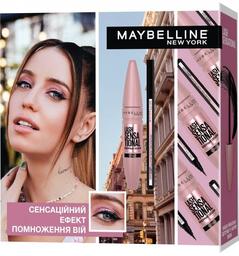 Подарочный набор Maybelline New York: Тушь для ресниц Lash Sensational, 9.5 мл + Лайнер Hyper Easy Liner, 0.6 г (YUA01546)