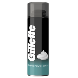 Пена для бритья Gillette Foam Sensitive Skin Для чувствительной кожи, 200 мл
