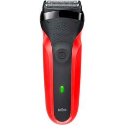 Электрическая бритва Braun Series 3 300s красно-черная