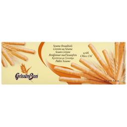 Хлібні палички GrissinBon з кунжутом, 125 г (572285)
