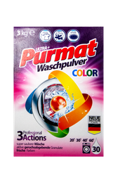 Порошок для прання Purmat color, 3 кг (041-1162)