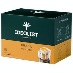 Дріп кава Idealist Coffee Co Brazil 180 г (15 шт. х 12 г)