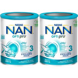 Сухая молочная смесь NAN Optipro 3, 1.6 кг (2 шт. по 800 г)