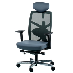 Офісне крісло Special4you Tune сіре з чорним (E5494)