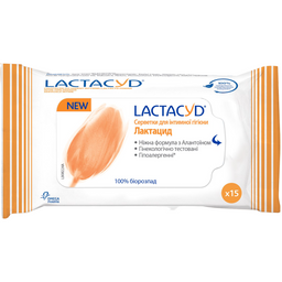 Салфетки для интимной гигиены Lactacyd, 15 шт.