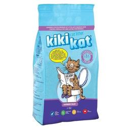 Бентонитовый наполнитель для кошачьего туалета KikiKat Cat Litter Lavender Fields, 5 л
