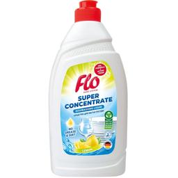 Концентрированное средство для мытья посуды Flo Lemon, 500 мл