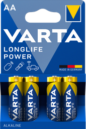 Батарейка Varta High Energy AA Bli 4, 4 шт. (4906121414)