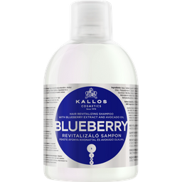 Шампунь для волосся Kallos Cosmetics KJMN Blueberry відновлюючий з екстрактом чорниці, 1 л