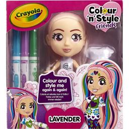 Набор для творчества Crayola Colour n Style, Стильные девушки, Лаванда (918940.005)