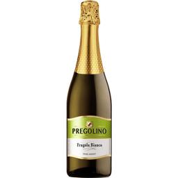 Напій винний слабоалкогольний газований Pregolino Fragola Bianco, напівсолодкий, 8,5%, 0,75 л (478708)