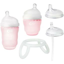 Набор детских антиколиковых бутылочек Olababy GentleBottle розовый (98005)