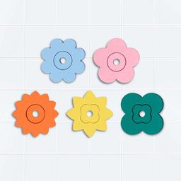 Игрушки для ванной Quut Пазл-головоломка Цветочки (171713)
