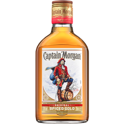 Ромовый напиток Captain Morgan Spiced Gold, 35%, 0,2 л