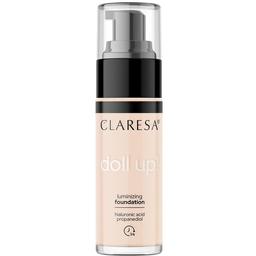 Тональная основа Claresa Doll Up! Luminizing тон 03 (Light-Medium) 34 г