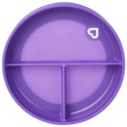 Тарелка на присоске Munchkin Stay Put, фиолетовый (27160.03)