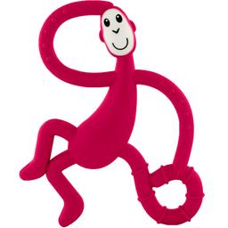 Игрушка-прорезыватель Matchstick Monkey Танцующая Обезьянка, 14 см, красная (MM-DMT-004)
