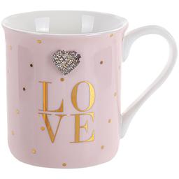 Чашка Lefard Любовь, 350 мл, розовый (985-100)