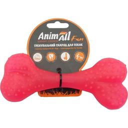 Іграшка для собак AnimAll Fun AGrizZzly Кістка рожева 15 см
