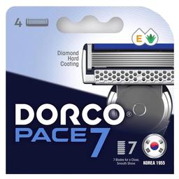 Картриджи Dorco Pace7 7 лезвий, 4 шт.