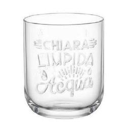 Склянка Bormioli Rocco Graphica для воды, 395 мл, прозорий (122100MTV121990)