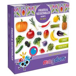 Магнитный набор Magdum Фрукты и овощи (ML4031-15 EN)
