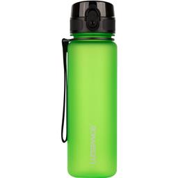 Пляшка для води UZspace Colorful Frosted, 500 мл, свіжо-зелений (3026)
