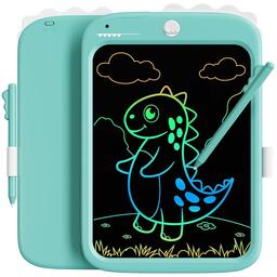 Дитячий LCD планшет для малювання Beiens Динозаврик 10” Multicolor блакитний (К1006blue)