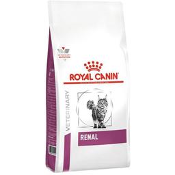 Сухий лікувальний корм при нирковій недостатності для котів Royal Canin Renal Cat, 4 кг (39000409)