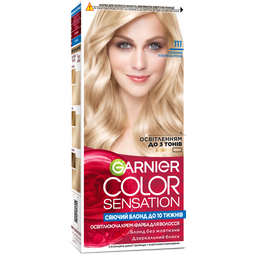 Фарба для волосся Garnier Color Sensation відтінок 111 (срібний ультраблонд), 110 мл (C5651512)