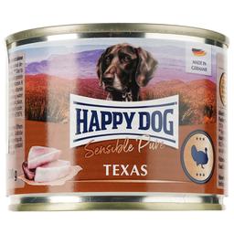 Вологий корм для собак Happy Dog Sens Pure Truthahn, з індичкою, 200 г