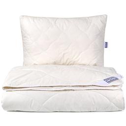 Ковдра з подушкою Lotus Home Bamboo Extra, полуторна, молочна (svt-2000022304146)