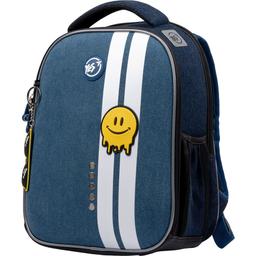 Рюкзак каркасний Yes H-100 Smiley World, синій (552223)