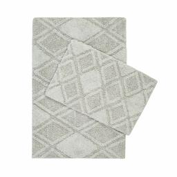 Набор ковриков Irya Maxi mint, 90х60 см и 60х40 см, светло-серый (svt-2000022296403)