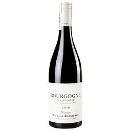 Вино Nicolas Rossignol Burgundy Pinot Noir 2018 AOC, 14,1%, 0,75 л (870695)