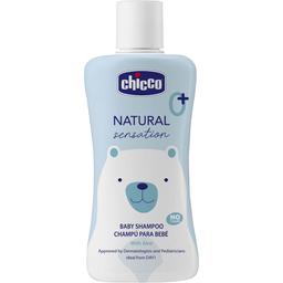 Шампунь Chicco Natural Sensation Baby Shampoo Без сліз з алое та олією солодкого мигдалю 200 мл (11518.00)