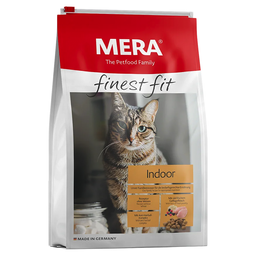 Сухой корм для взрослых домашних кошек Mera finest fit Indoor, 1,5 кг (033784-3728)