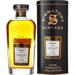 Віскі Signatory Benrinnes Cask Strength 10 yo Single Malt Scotch Whisky 59.1% 0.7 л, у подарунковій упаковці