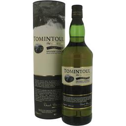 Віскі Tomintoul Peaty Single Malt Scotch Whisky 40% 0.7 л в тубусі