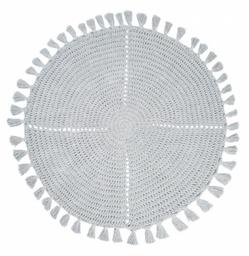 Килим Irya Olita grey, 100x100 см, світло-сірий (svt-2000022242851)