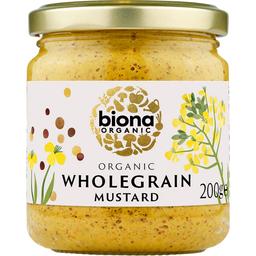 Горчица Biona Organic Wholegrain Mustard цельнозерновая органическая 200 г