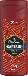 Гель для душа Old Spice + Шампунь 2в1 Captain, 50мл