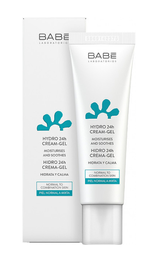 Крем-гель Babe Laboratorios, 24 часа увлажнения, для всех типов кожи, 50 мл (8437014389470)