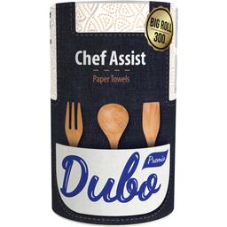 Бумажные полотенца Диво Premio Chef Assist, трехслойные, 1 рулон